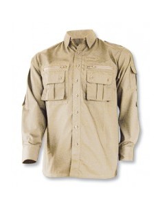 Camisa Cadet M/Larga Beige...