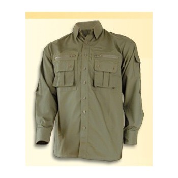 Camisa Cadet M/Larga Verde...