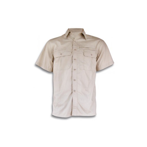 Camisa Cadet M/Corta Beige Talla: XL