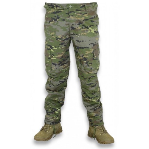 Pantalón M-65 Camo Verde Talla: 46