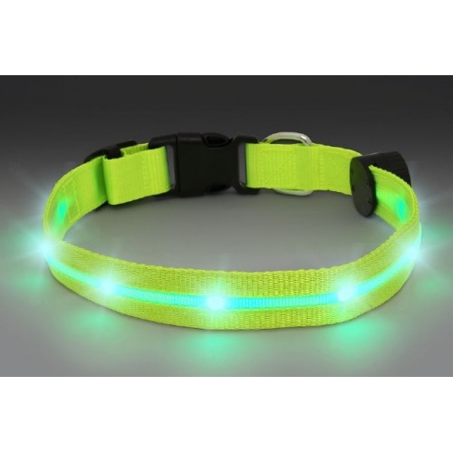 Collar Led Verde