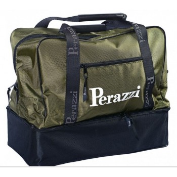 BOLSA TIRO DOBLE FONDO (Negro/Verde)