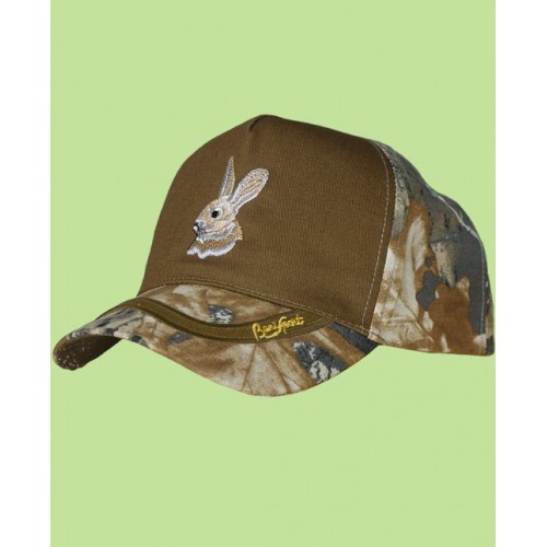 GORRA 5 PANELES BORDADO CONEJO