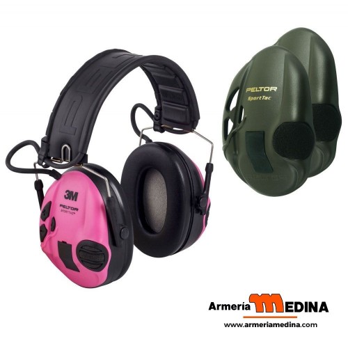 Peltor Sporttac Rosa / Verde