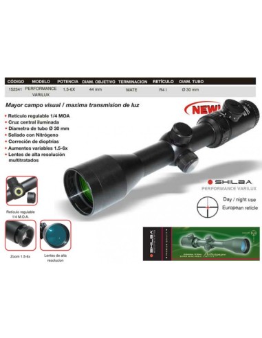 Visor SHILBA 1,5-6X44 Vari Lux