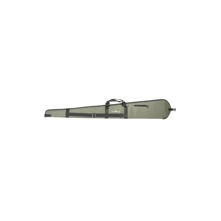 FUNDA ACOLCHADA PARA ESCOPETA O RIFLE SIN VISOR. CIERRE CON SOLAPA HEBILLA 