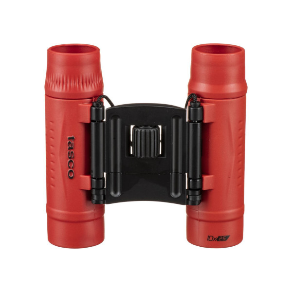 Prismático Tasco ESSENTIALS - 10x25 rojo