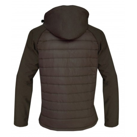 CHAQUETA GLOBO-SOFT-SHELL "MARRON"