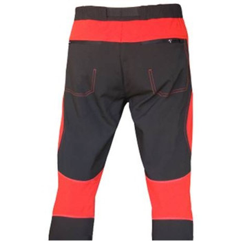 PANTALON SOFT SHELL Rojo/Negro 2