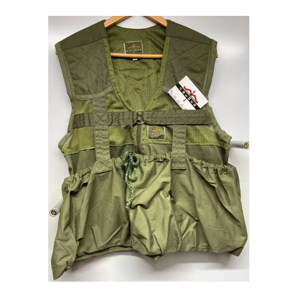 CHALECO ARCHER CANGURO REJILLA VERDE
