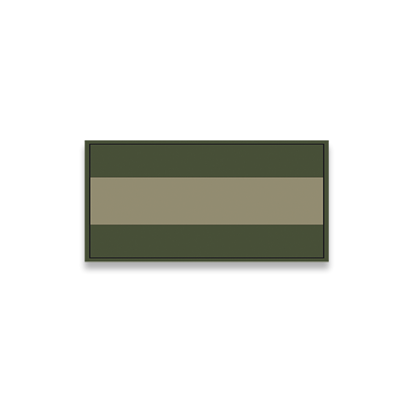 parche España verde 6x3 cm con velcro