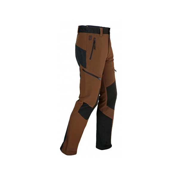 PANTALON MARRON-NEGRO "ELBA"