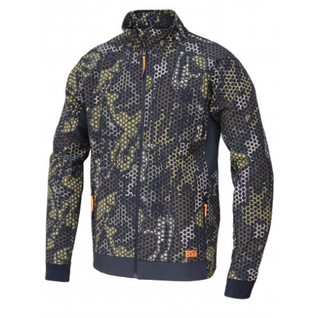 CHAQUETA SOFT SHELL "FOREST PRINT" - CAMUFLAJE