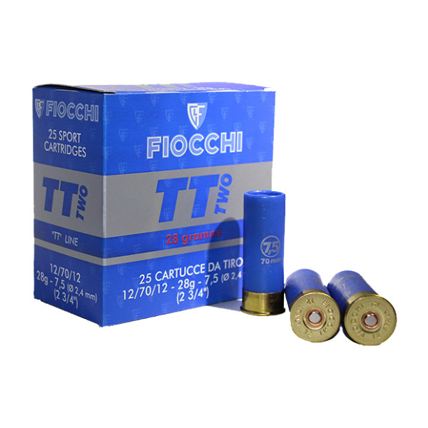 CARTUCHO FIOCCHI TT TWO TRAP 28G...