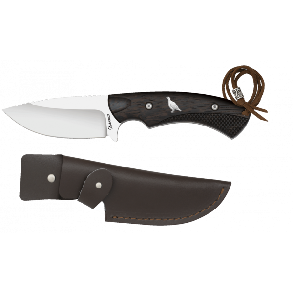 Cuchillo caza  Perdiz. funda piel
