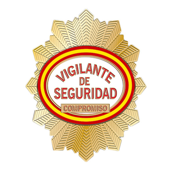 Placa identificacion Vigilante De...