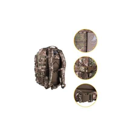 Mochila Táctica MilTec LG 36 Litros en camuflaje Phantomleaf Wasp I Z2