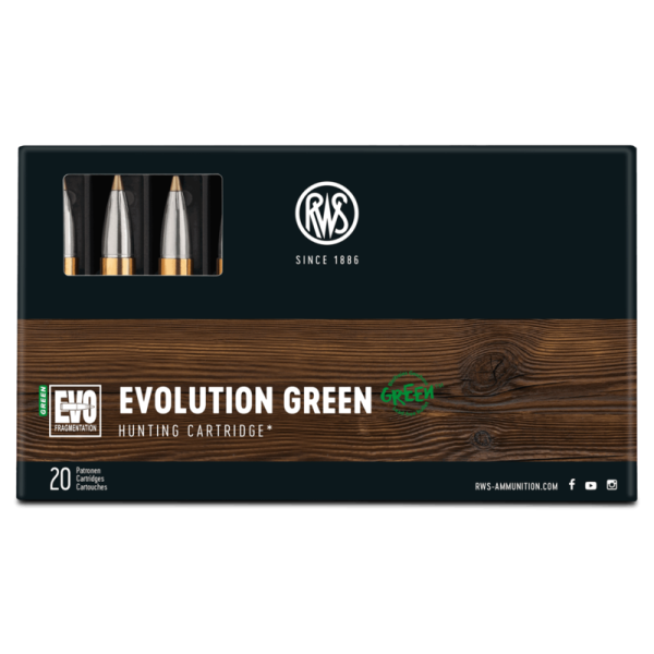 RWS .308 WIN EVO GREEN 139 GR.