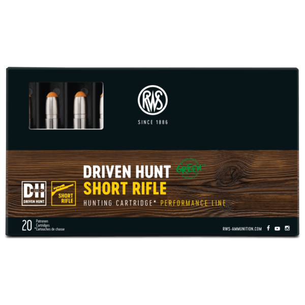 RWS .308 W DRIVEN HUNT 165 GR.
