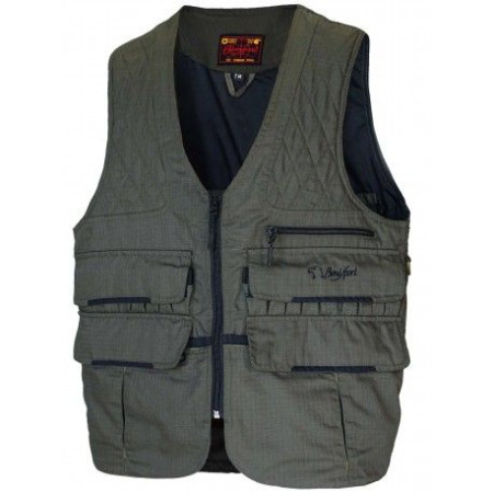 CHALECO DOBLE MORRAL CAQUI RIP STOP “IRON”