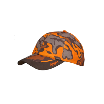 Gorra camuflaje naranja