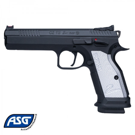 Pistola CZ TS 2 - Blow Back Combi Full metal de Acero - 6 mm Co2
