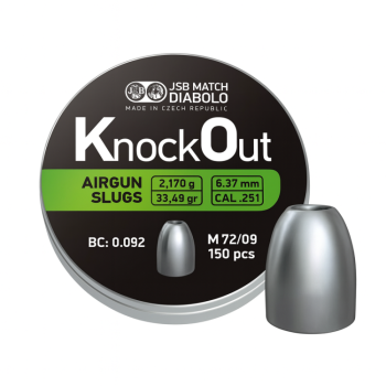 JSB KO Slugs (6,37mm)