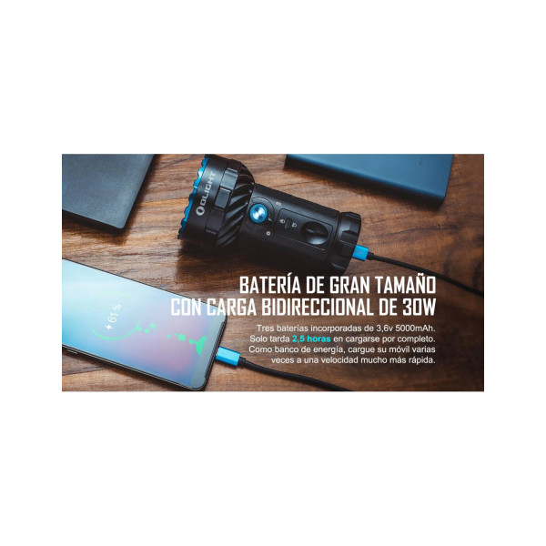 Linterna Marauder 2 14000 lúmenes...