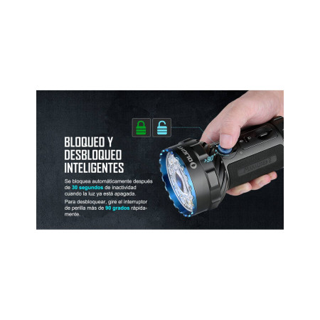 Linterna Marauder 2 14000 lúmenes dual. Olight