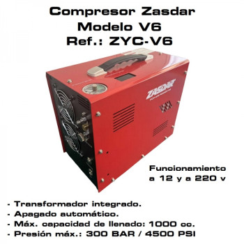 Compresor Eléctrico  V6 a...