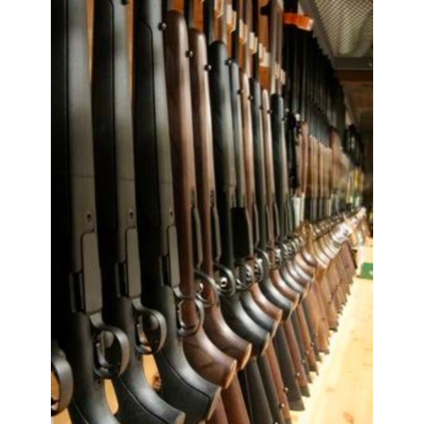 Amplia liquidación en rifles de caza...