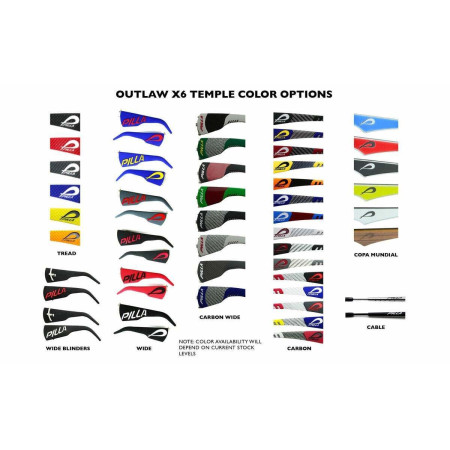 Gafas Pilla Outlaw X7 Kit (3 lentes)