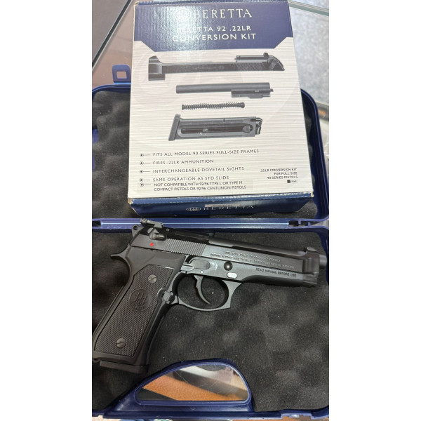 Beretta 92 FS + Kit cal. 22 (Año 2025)
