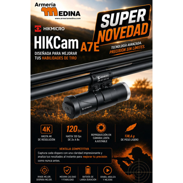 Cámara de acción HIKMICRO HIKCam A7E