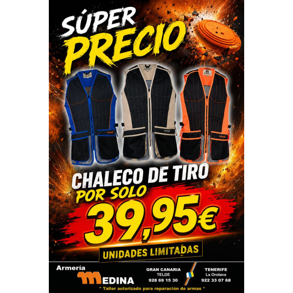 Chalecos de tiro rejilla